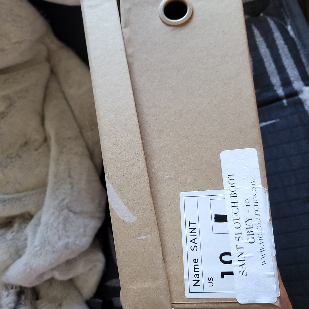 Saint Slouch Boot in Gray